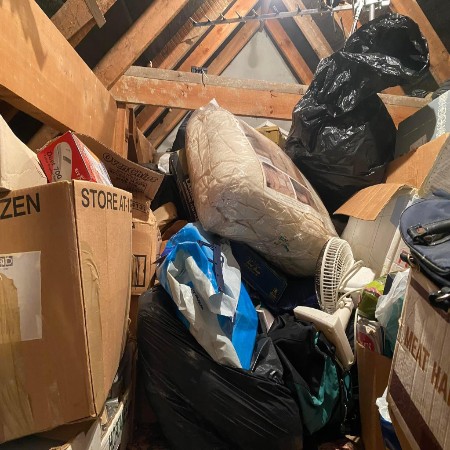 Before picture - Loft, attic, room and house clearance, Plymouth